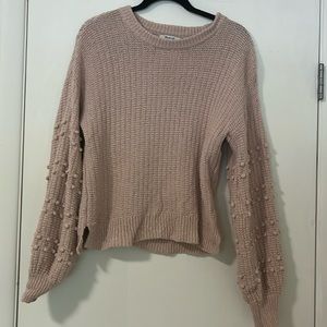 Madewell bobble sleeve sweater